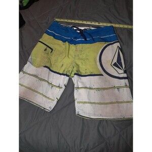 Y2K Baggy Boardshorts swimsuit Volcom Stretch Size 33